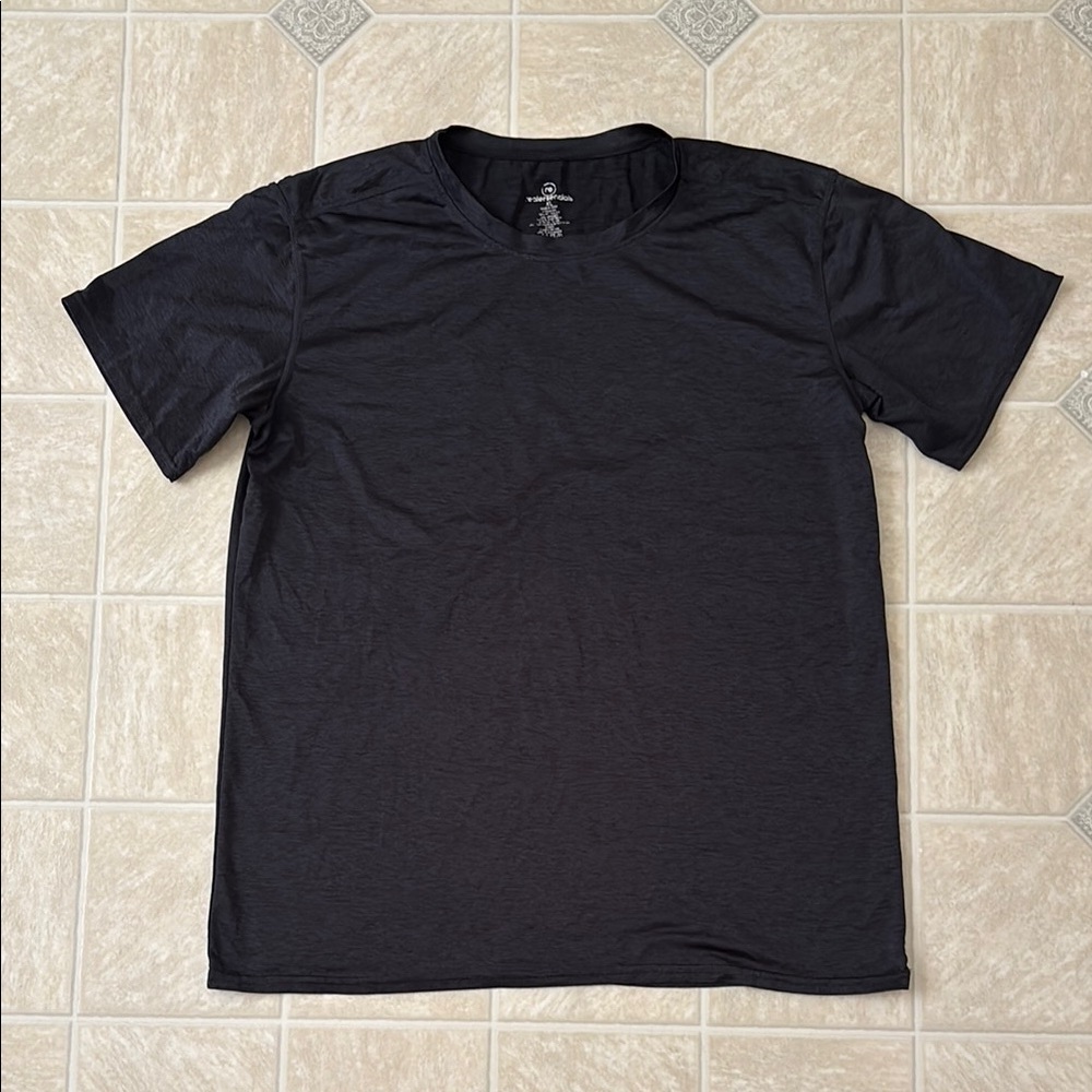 Real Essentials Black Workout Shirt